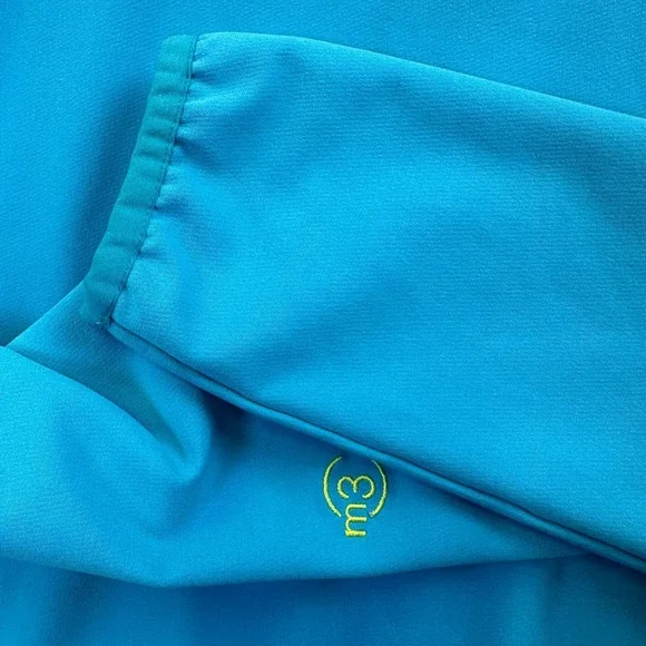 Marmot Womens Tempo Active‎ Jacket Blue Sea Waterproof Adventure Sz Medium EUC - Picture 10 of 16